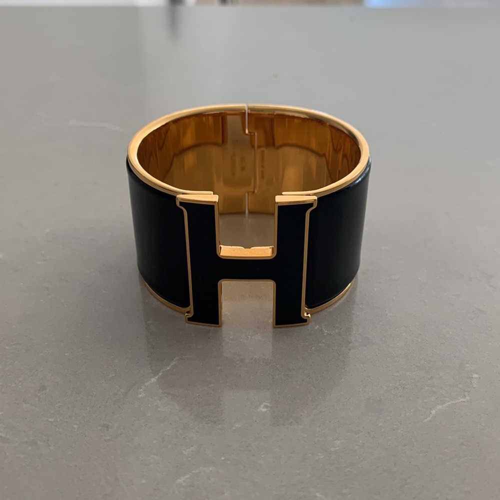 COPY - HERMÈS extra wide clic clac H bracelet PM
